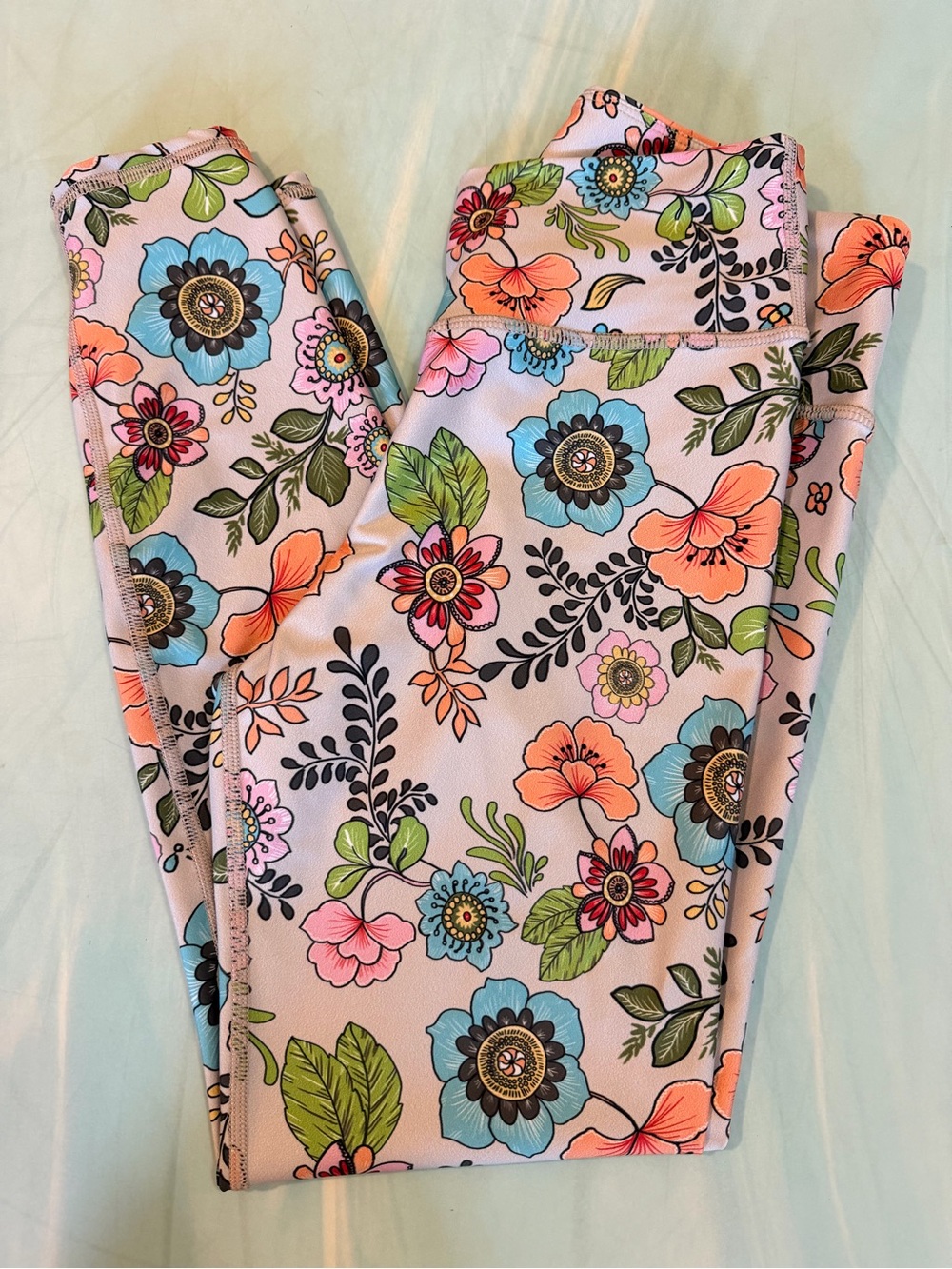 Becco Floral leggings - fit is 6/8 see measurements- excellent condition